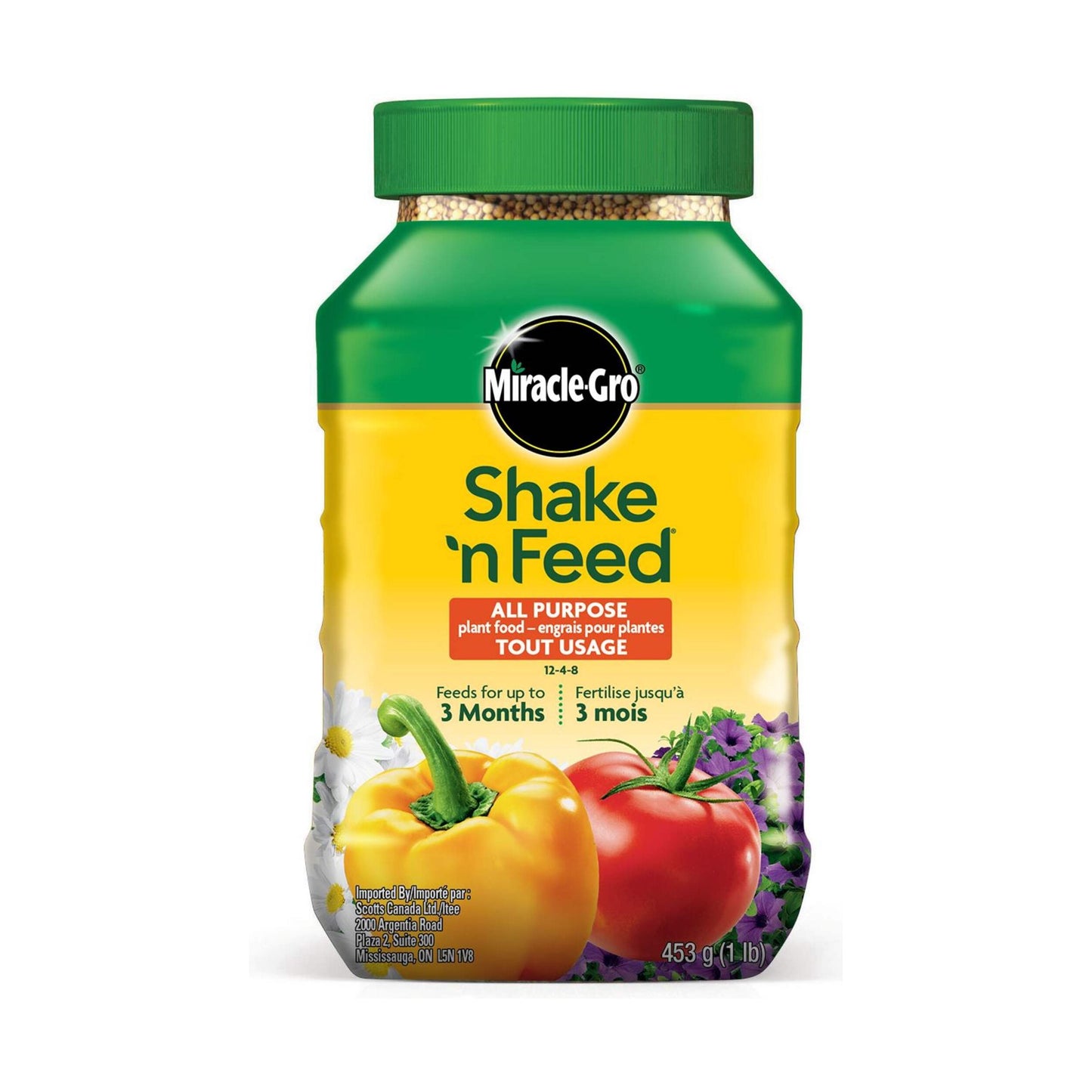 Miracle-Gro® Shake N Feed All Purpose Continuous Release Plant Food, 453-g
