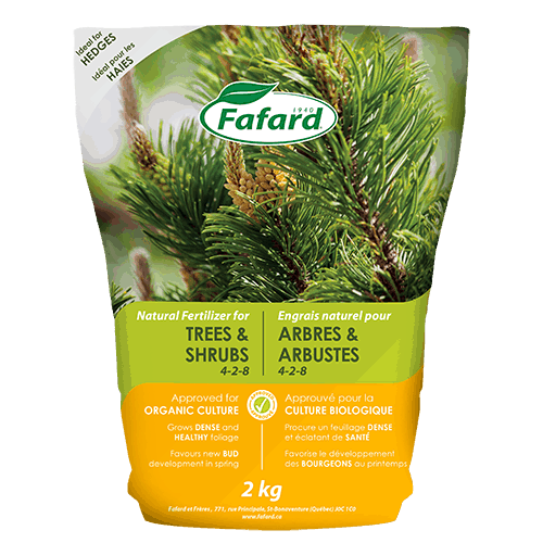 Natural Fertilizer for TREES & SHRUBS 4-2-8 2 kg