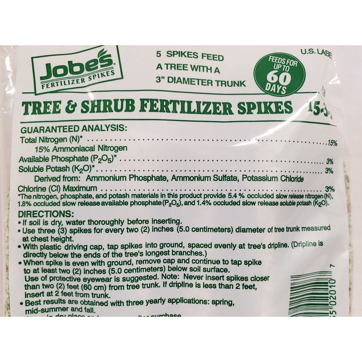 Jobe’s Tree & Shrub Fertilizer Spikes