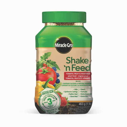 Miracle-Gro® Shake 'N Feed Tomato, Fruits & Vegetables Plant Food Size: 453g